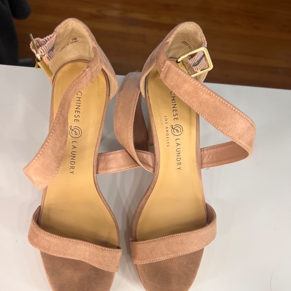 Chinese Laundry Suede Heels - Picture 2 of 3